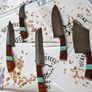 Handmade Damascus Set Knives 5 pcs Image 2