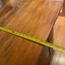 Beautiful heavy solid wooden unit and matching mirror Image 7