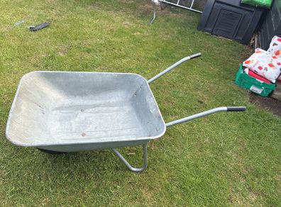 Galvanised Wheelbarrow