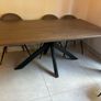 Grey Dining Table and Chairs Image 5
