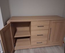 Wooden sideboard (like new)