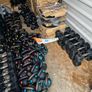 Hex rubber dumbbells & cast iron kettlebells Image 4