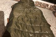 Dogs BNWT green velcro gillet size M