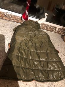 Dogs BNWT green velcro gillet size M