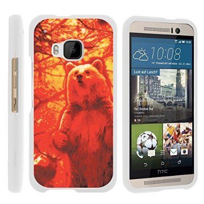 HTC One M9 - Personalised Hard photo custom case - Black, White or Transparent