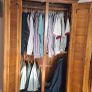 New  Solid Oak Double Wardrobe Image 6