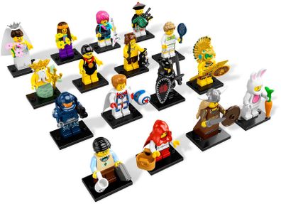 Lego Collectible Minifigures Series 7 (2012) 100% Complete