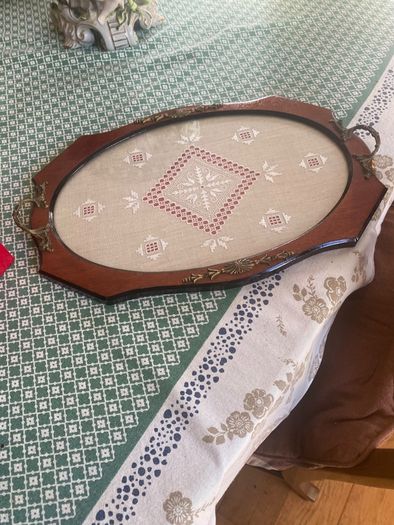 antique tray