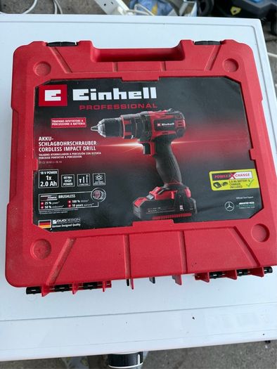 Einhell cordless multifunctional impact drill. (Used once for a once off job)