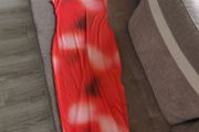Brand new Red tie dye summer dress size 10