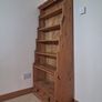 Solid Wood Tall Bookcase Image 2