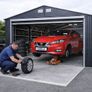 1220 Olympian Steel Car Garage. Image 8
