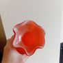 Vintage chinese plum blossom glass, set of 4, job lot, murano -style art galss Image 8