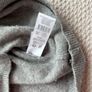100% cashmere grey cardigan 10-12 Image 4