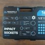 New 16pcs Colour Coded 1/2" square drive deep impact hex sockets Image 6