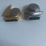 Miniature  vintage Sonica metal nautical clocks Image 7