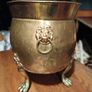Collection of Brass Scuttle & 2 Brass Bins Image 4