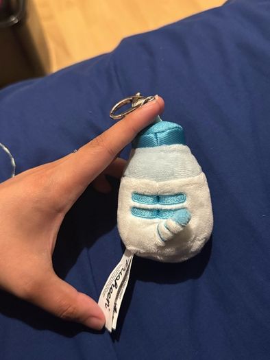 Pusheen surprise box keychain food