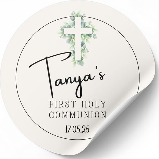 Communion/ Confirmation/ Christening Stickers
