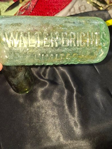 Antique Bottles with Embossed Names, Dublin etc. PRICE IS FOR 1 ONLY.