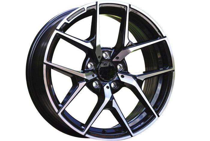 19" Coupe Type Black Alloy Wheels Audi Seat Skoda Mercedes VW 5x112