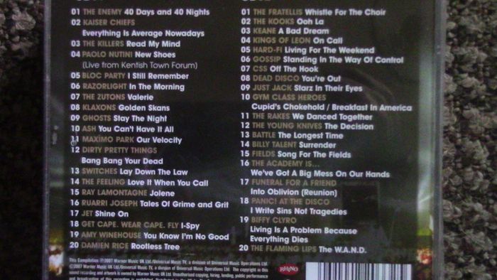 Festival 07 - Double CD (Amy Winehouse, Funeral For A Friend, The Flaming Lips etc