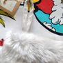 Luxury Faux Fur Christmas Stocking Image 9