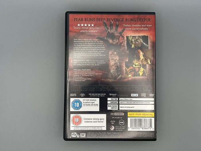 The Descent and The Descent: Part 2 DVD Bundle