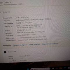 Ryzen 5600G 16 DDR4 512gb nvme gtx 1660 super HP Victus 15L
