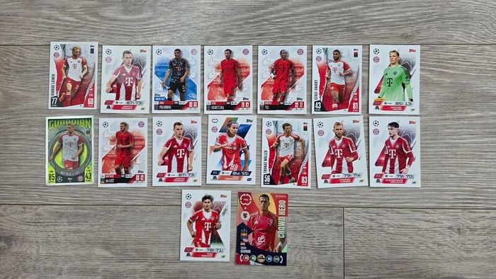 Bayern Munich football cards