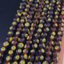 Vintage Middle Eastern Old Face Glass Beads Necklace Image 8