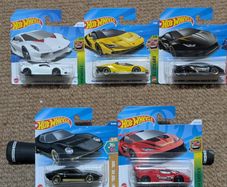 Hot Wheels Lamborghini x 5