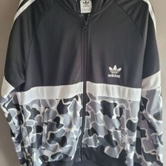 adidas army print hoody