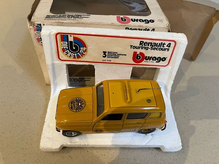 Renault 4 Secours OAMTC Austrian Serie 1/24 Burago Ultra Rare