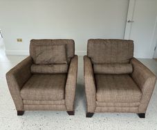 Two armchairs
