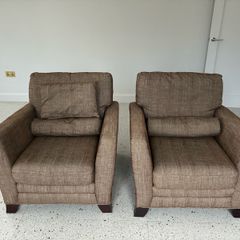 Two armchairs