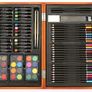 (80 Piece) Deluxe Art Creativity Set and Professional Art Set Box for Colouring Beginners, Great Gift For Artists, Adults Teens, and Children (FREE POSTAGE) Image 5