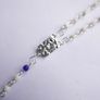Vintage short Rosary in a Decorative Box length 10" Image 5