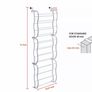 Over Door Metal Hanging Shoe Rack Organiser Image 3