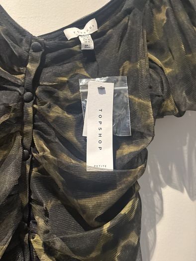 brand new top shop mini dress
