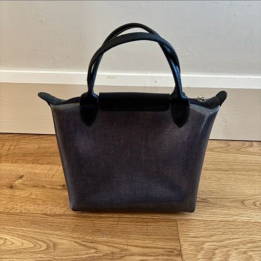 Longchamp le pliage small navy handbag