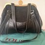 TOUS Black Leather Frame Bag  As New Image 2
