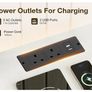 Chest of Drawers Bedroom with Hanging Rail, Built-in LED Lighting and Power Socket Image 6