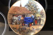 Danbury Mint Collectable Plate "Ford Tractors"