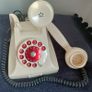 Vintage 1963 LM Ericsson DBH 16139 Rotary Telephone Made in Sweden Image 5