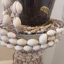 Vintage Boho Seashell Hanging Planter Image 9