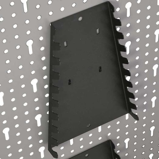 Wall-mounted Peg Boards 4 pcs 40x58 cm Steel
