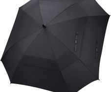 Golf Umbrella Windproof 62 Inch - Large Double Canopy - Brand New