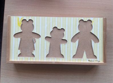 Melissa and Doug Puzzle | Bear dress up