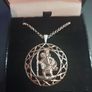 NEW sterling silver St.Christopher protecting drivers and traveling people Necklace & chain RRP 145 eur in box Image 3